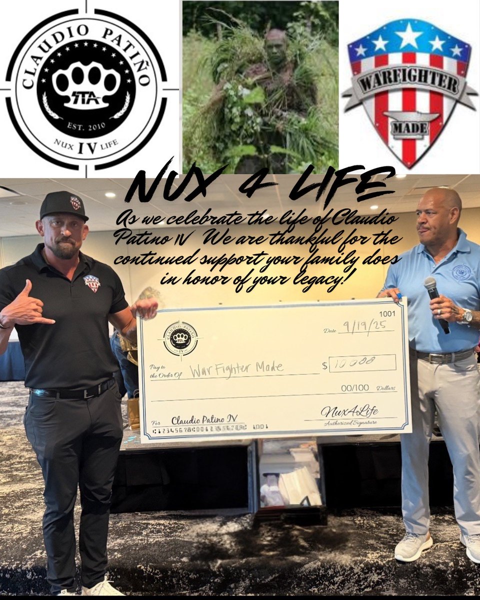 Huge thanks to @Nuxivlife for another great tournament!

Nux 4 Life has donated $100K+ &amp; provided service dogs to vets via <a href="/LabsforLiberty/">LabsforLiberty</a>. 🇺🇸🐾 

Marine Vet <a href="/jpa0321/">Jason Ashby</a> and team <a href="/jpa0321/">Jason Ashby</a> <a href="/calcokergolf/">calcokergolf</a> <a href="/crkusa/">草山 守梨花</a> @brianeverett_77  led Team Warfighter to a strong 3rd place finish! 🏆