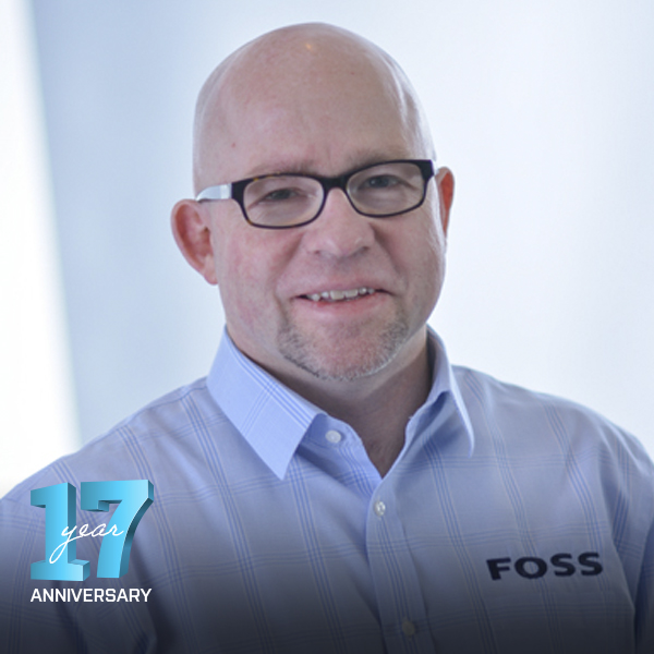 Join us in congratulating Process Sales Manager John Kinney on his 17-year anniversary! John’s leadership, knowledge, and passion for process innovation have been key to driving continuous improvement and supporting our mission of delivering smarter, sustainable solutions.