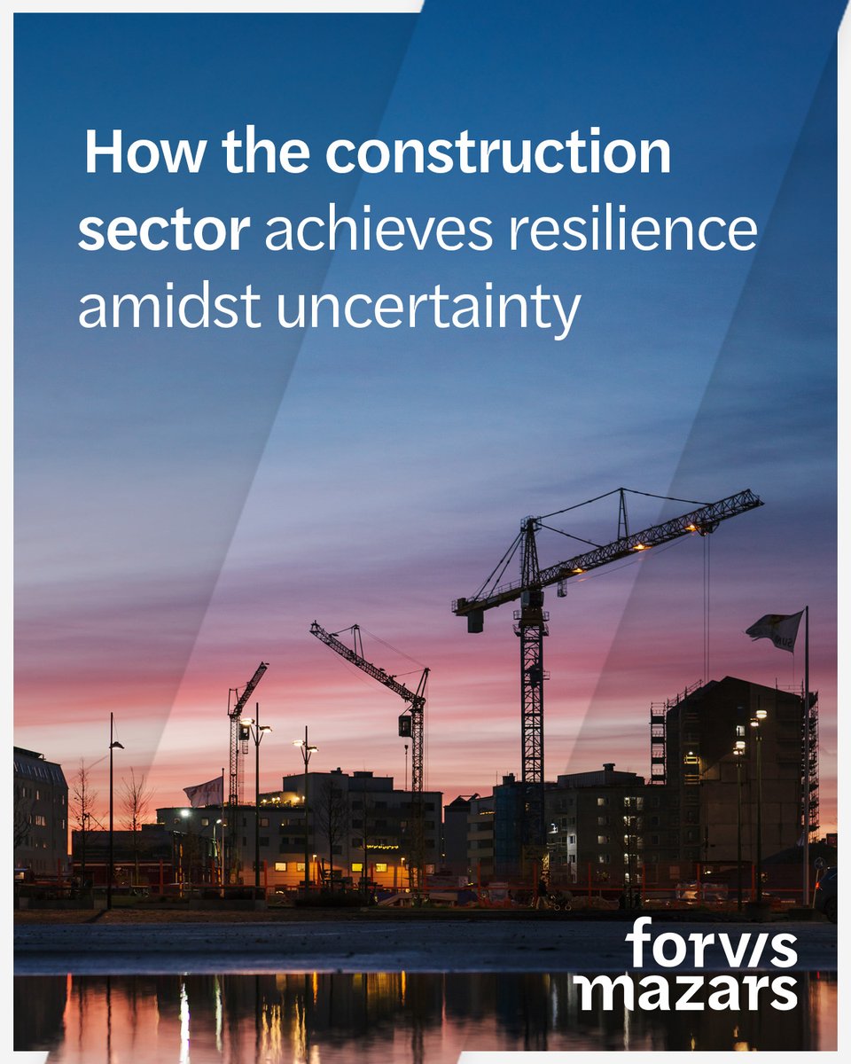 The #construction industry faces rising tariffs, shifting trade policies, and supply chain challenges. Discover how firms are building resilience through shared risk models, domestic sourcing, and regulatory innovation. Read more: forvismaza.rs/6018sFisy