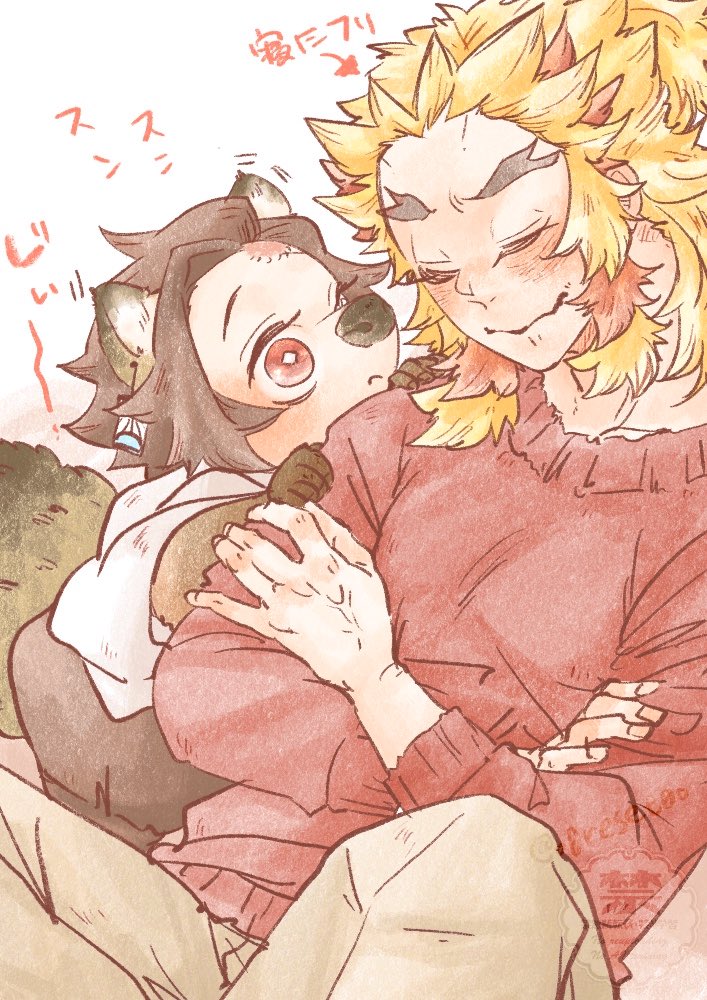 むむ、これは……たぬきねいり！
※🔥🎴好きが描いてます