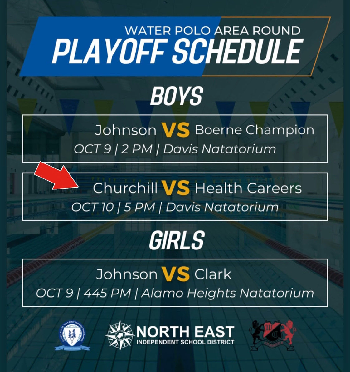 Come cheer on our @wc_waterpolo boys TODAY at 5pm!