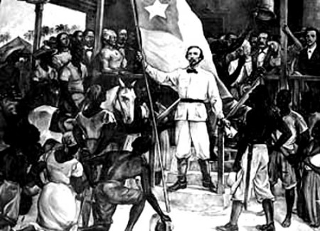 El #10deOctubre de 1868 fue el momento crucial en que, al fin, rompió “#Cuba el dogal que la oprimía” y altiva y libre irguió su cabeza, dando inicio a un extraordinario proceso revolucionario que tendría continuidad en años posteriores. #IndustriasCuba