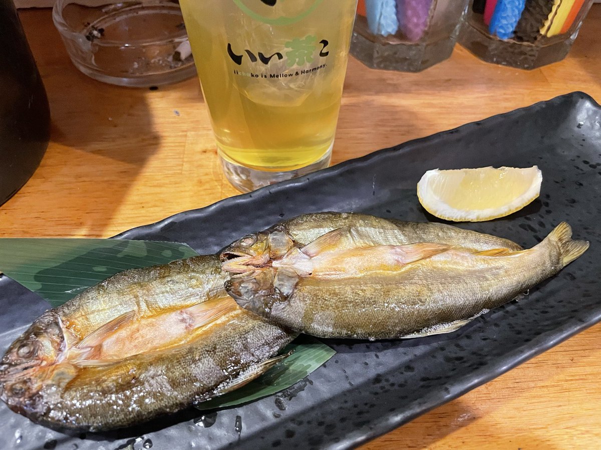 俺の１０／１０ かどおわ。

フィナーレはアユの一夜干し