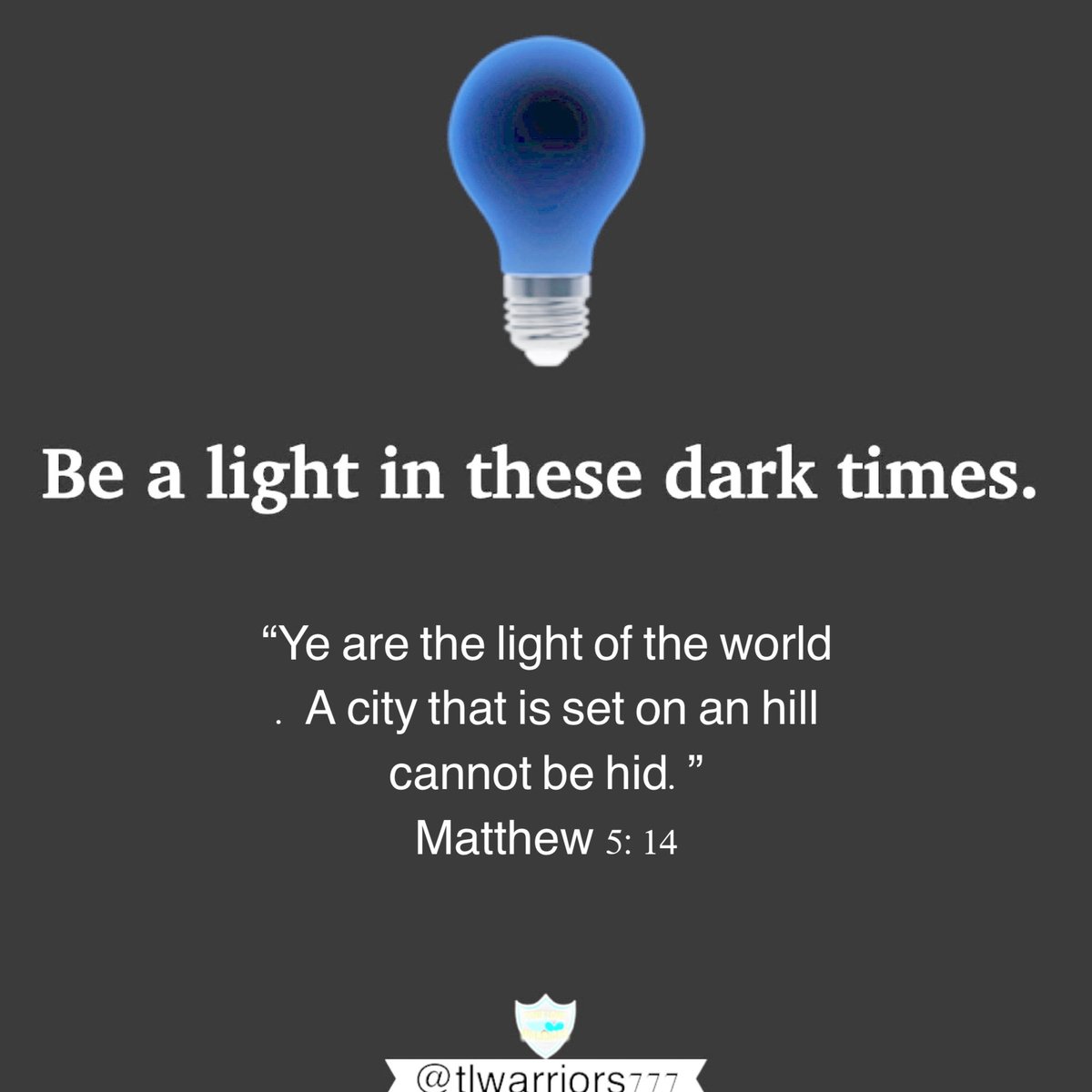 callmeandy777's tweet photo. “Ye are the light of the world. A city that is set on an hill cannot be hid.”
Matthew 5:14 https://t.co/fQrdqdaSFo