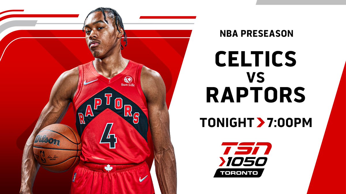 THE NBA IS BACK! Listen/Stream TSN 1050 tonight as the #Raptors face the #Celtics in preseason action at 7pm with <a href="/JevohnShepherd/">Jevohn Shepherd</a> and <a href="/Paul__Jones/">Paul Jones</a> on the call! #WeTheNorth

*Geo Stream Restrictions Apply*

iheart.com/live/tsn-1050-…