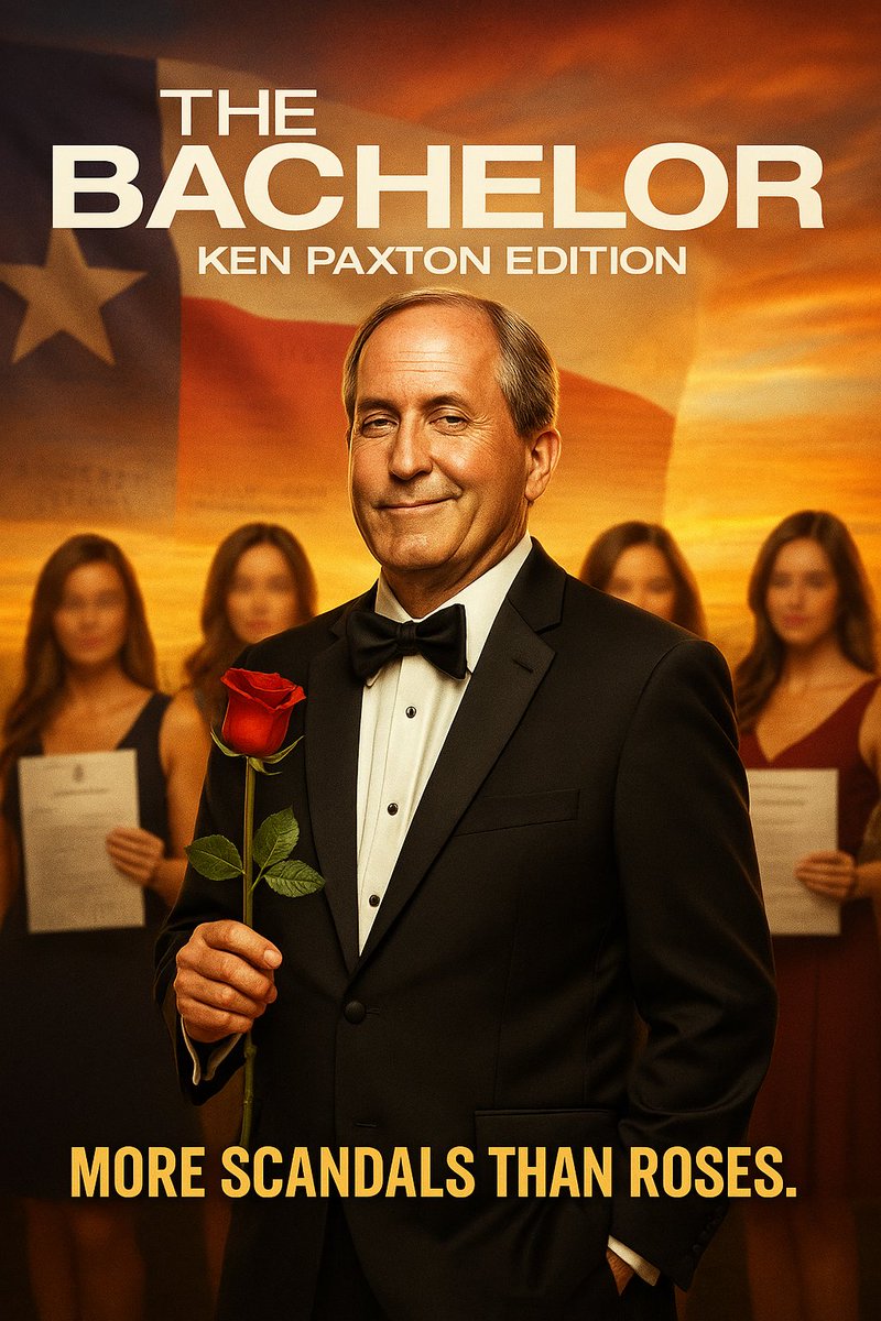 CrookedKenTX's tweet image. 22 indictments. Countless scandals. One man still looking for true corruption. 🌹