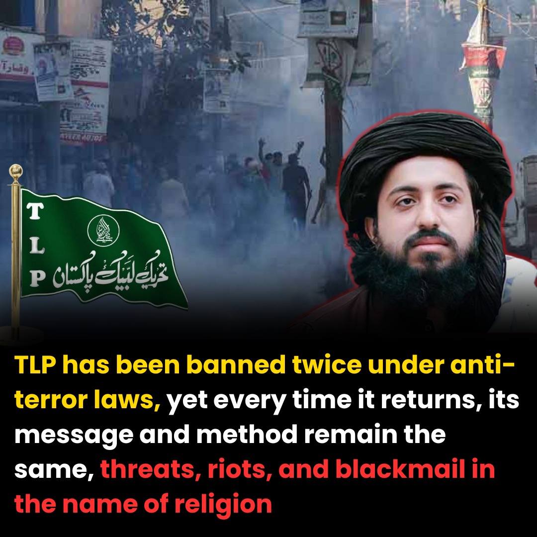 AscendHQ1's tweet image. TLP’s politics of chaos has nothing to do with faith, it’s about power. Religion weaponized, streets radicalized, and peace destabilized.
#TLP #Pakistan #ReligiousPolitics #StreetPower #เขมจิราต้องรอดseries #EYESCLOSEDbyJISOOandZayn