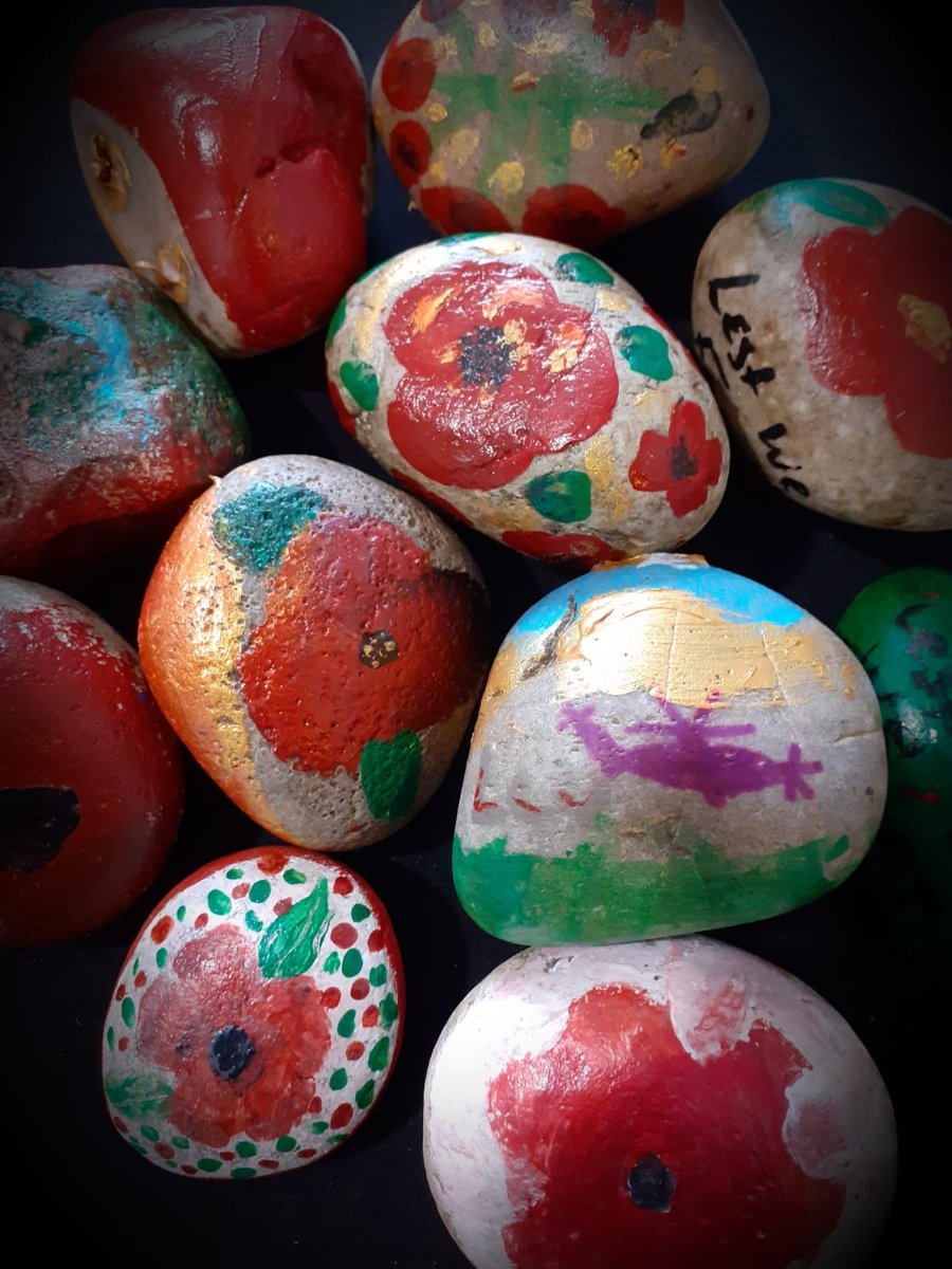 LearningatMaf's tweet image. Had a fantastic time with our youth group on a First World War themed session with us.  They created poppy wreaths and poppy pebbles as well as learning about the Sopwith Pup Aeroplane and holding some real items from the era.