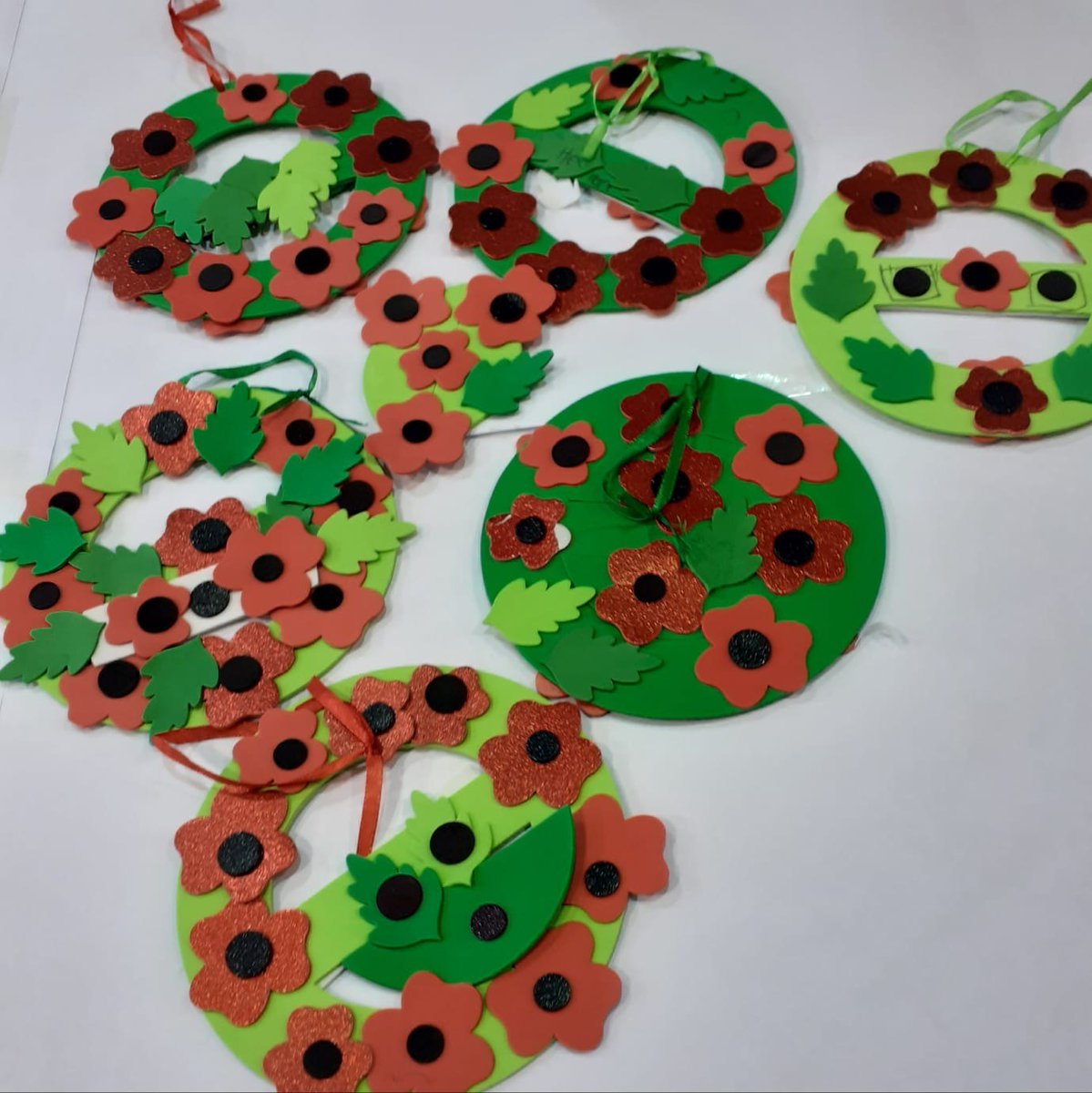 Had a fantastic time with our youth group on a First World War themed session with us.  They created poppy wreaths and poppy pebbles as well as learning about the Sopwith Pup Aeroplane and holding some real items from the era.