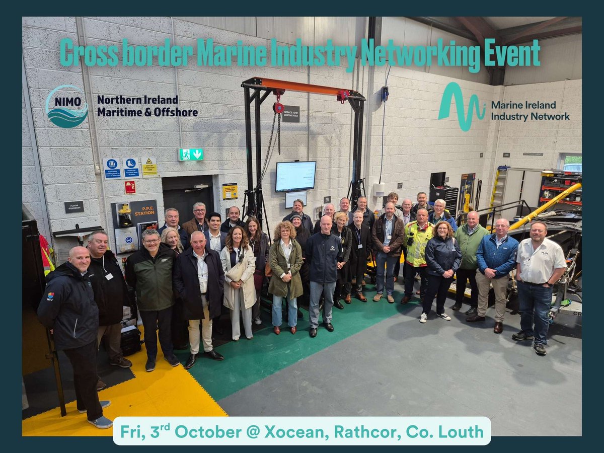 Marine Ireland Industry Network (MIIN) (@marineirlnet) on Twitter photo #MIINEvent - πThank you to everyone who attended our Cross-border event in Newry last week!
For those who missed it, you can read all about it hereπ loom.ly/2Zq-aq4
π We want your feedback! Attendees, let us know what you thought: loom.ly/M0Z61TA #MIINEvent - πThank you to everyone who attended our Cross-border event in Newry last week!
For those who missed it, you can read all about it hereπ loom.ly/2Zq-aq4
π We want your feedback! Attendees, let us know what you thought: loom.ly/M0Z61TA