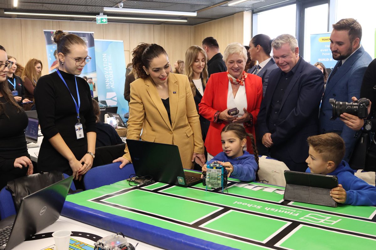 Honoured to deliver the opening speech today at the 14ᵗʰ edition of the KosICT Technology Festival, one of the most dynamic and inspiring tech events in Europe. It showcases 🇽🇰’s vibrant tech community gaining recognition globally.

<a href="/STIKK_KS/">STIKK</a>  #kosict2025