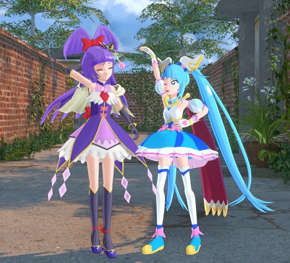 new Precure characters cast for Gachaverse 2!

#プリキュア