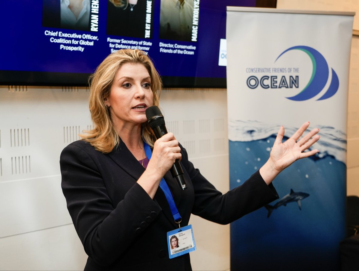 MarcNyko's tweet photo. What a fantastic week at Conservative Party Conference! 🌳

From joining @NOCnews “Ocean Question Time” on marine science and tech, to co-hosting our “Britain’s Global Future Reception” with @BritainLeads and special guest @PennyMordaunt 🇬🇧

Plenty of waves were made at #CPC25 🌊 https://t.co/6oQDbVz2bP