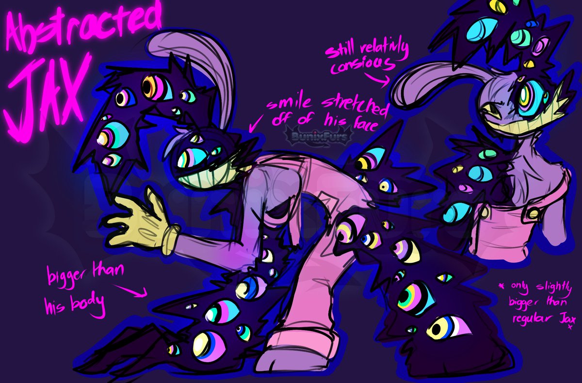 Bunix_Studios's tweet image. Got bored

So heres my take on Abstracted Jax!!! :D

#TADC #jaxTADC #AbstractedJax #fanart