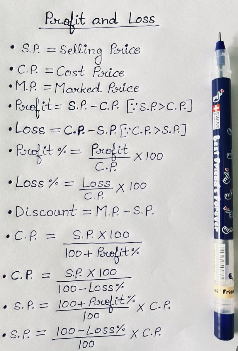 Profit and Loss