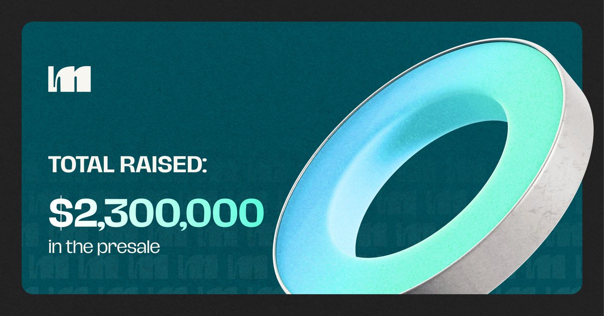 mono_protocol's tweet image. 2.3M RAISED 🚀

👉 dashboard.monoprotocol.com