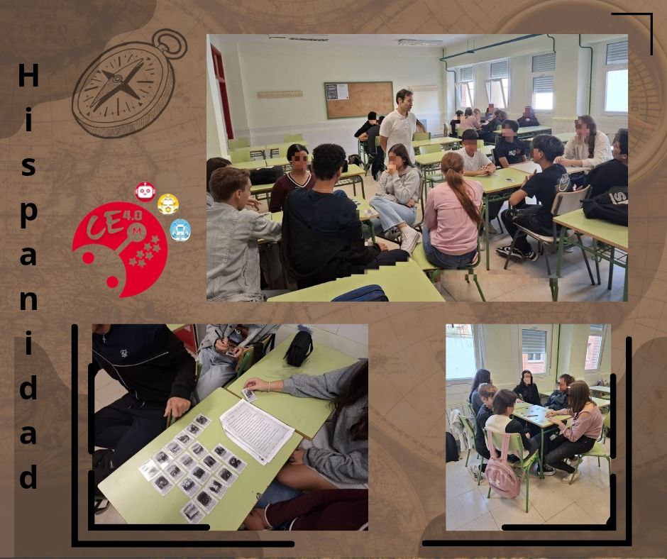Cerramos la Semana de la Hispanidad 🧭
Gracias a todos los centros, especialmente al IES Grande Covián de Arganda por acompañarnos en este último día. 
¡Ha sido un placer compartir esta experiencia! 🎉
#Hispanidad2025 #CodigoEscuela4_0_Madrid #IF_CMadrid #CTIFMadridEste