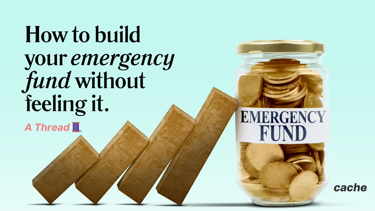 mycacheai's tweet image. Want peace of mind with savings? Here’s how automation builds your emergency fund — without the stress. 🧵

#MyCache #CacheAI #FintechFest2025