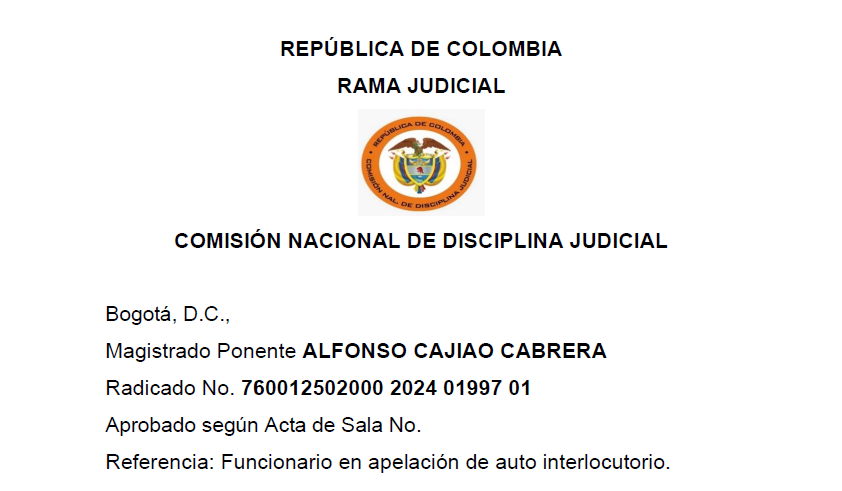 Disciplinario. Diferencia entre acoso laboral y conflicto laboral. En esta decisión la CNDJ confirma la terminación decretada en primera instancia. drive.google.com/file/d/1_aFCyO…