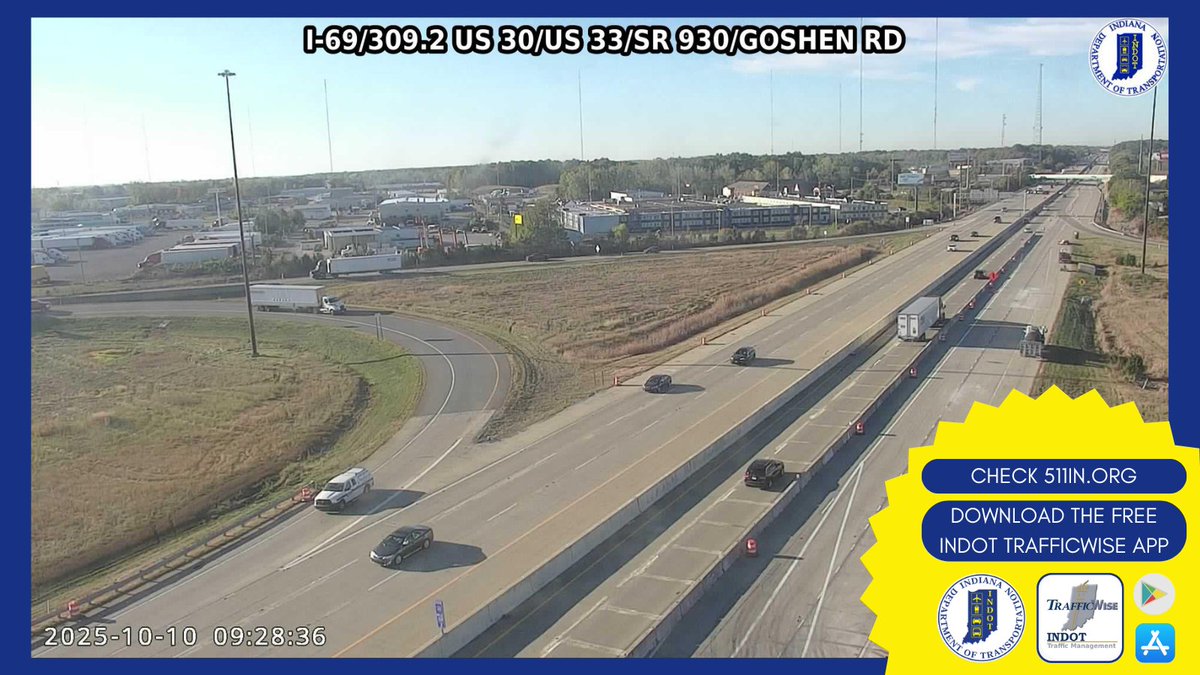 If you're heading somewhere for fall break, KNOW BEFORE YOU GO! There's still lots of construction taking place here in northeast Indiana and across the state, so don't be surprised on what might show up on your travels. Visit 511in.org or the FREE TrafficWise app.