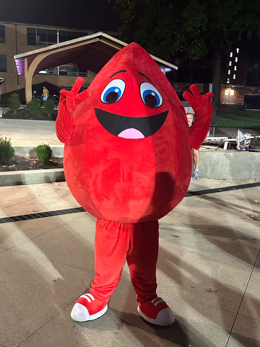 We spotted Buddy the Blood Drop last week at a Holy Cross High School football game! Our thanks to Holy Cross High School for helping spread the word about the need for blood donations!

You can sign up to donate blood by making an appointment at redcrossblood.org