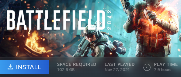 jeidaR_NOR's tweet photo. @ItsOllMS Battlefield 2024 was not a hit for me with only 7,9h playtime. Hope to win this since BF6 beta was goood! https://t.co/439lgHHDTv