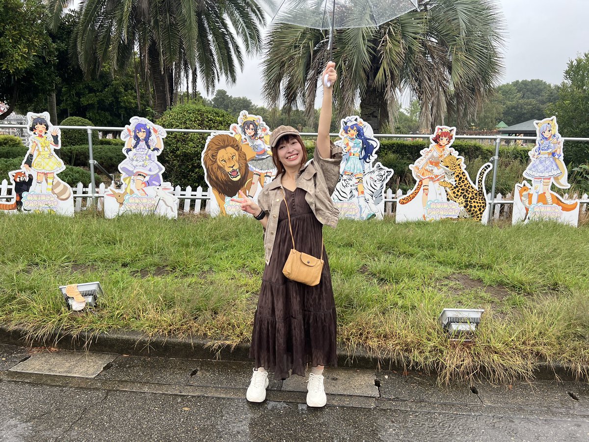 sachi_oga's tweet image. 先日、東武動物公園×アイドルマスター ミリオンライブ！『ANIM@L PARADISE！ in Tobu Zoo』に行ってきました🧡🐆
動物達もアイドル達もみーんな可愛くて最高に癒されました🥰
コラボは10月13日までなので、ライブ後に良かったら遊びに行ってね🐈