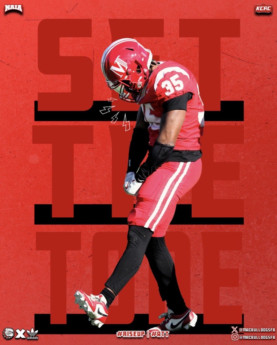 Thank you for the support <a href="/MACBulldogsFB/">McPherson Football</a>! 🔴⚪️
<a href="/CoachFominaya/">Coach Fominaya, Ed.D.</a> <a href="/TheCoachCassidy/">Josh Cassidy, Ed.D.</a> <a href="/CoachVentura_/">Jesus Ventura</a> <a href="/CoachLeppke/">Mitch Leppke</a> <a href="/UTM_FOOTBALL/">UT Martin Football</a> <a href="/CoachDaniels06/">Coach D</a> <a href="/FB_CoachElliott/">Joel Elliott</a> <a href="/Kaden_Beavers/">Kaden Beavers</a> <a href="/SHSProspects/">Sprayberry High School</a>