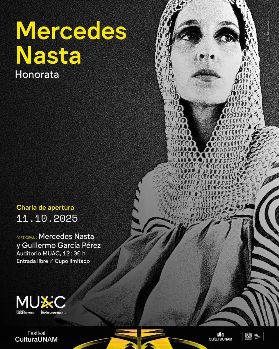 Este sábado se inaugura Honorata en el <a href="/muac_unam/">MUAC</a> y <a href="/mernasta/">mercedesnasta</a> estará ahí para platicar sobre esta canción tan especial que podrá disfrutarse en una sala con 22 canales de audio ✨