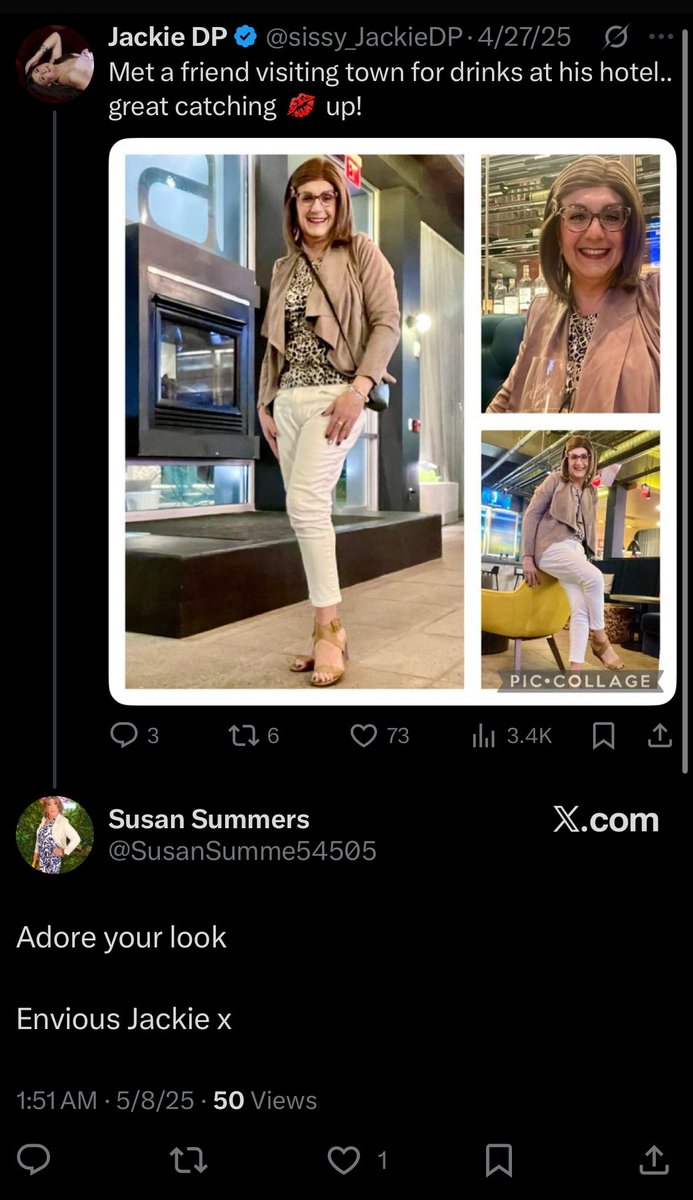 Shut the fuck up you nasty paraphiliac. It’s ALWAYS the same with you guys. This man is a “sissy” fetishist that loves to interact with other agp sissy fetishists.

Why should any woman listen to a man that literally sees the female existence as degrading?