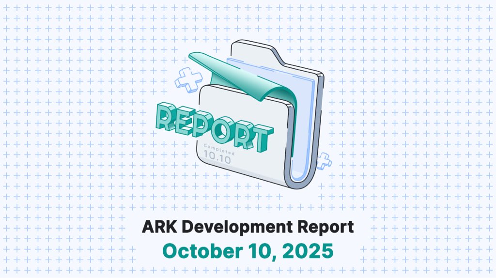 ArkEcosystem's tweet image. It’s time for our latest Weekly Development Report!

Read here: arkscic.com/blog/ark-devel…