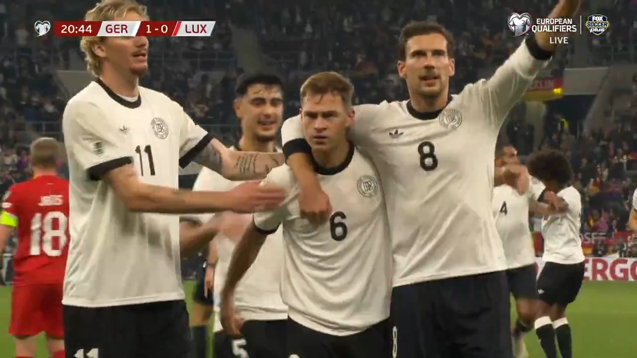 Germany captain Joshua Kimmich converts the penalty 😮‍💨🇩🇪