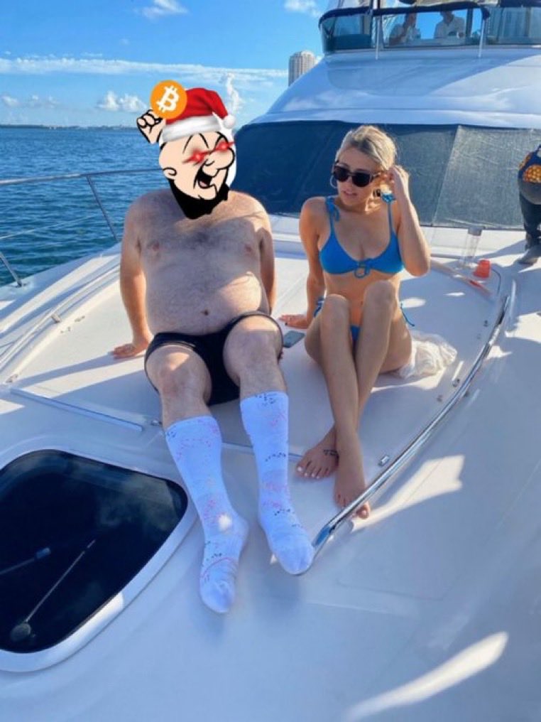 Nice day on the yacht free of guilt and stress because I never promoted or recommended leveraged paper Bitcoin companies trading above 1 MNAV to retail plebs.