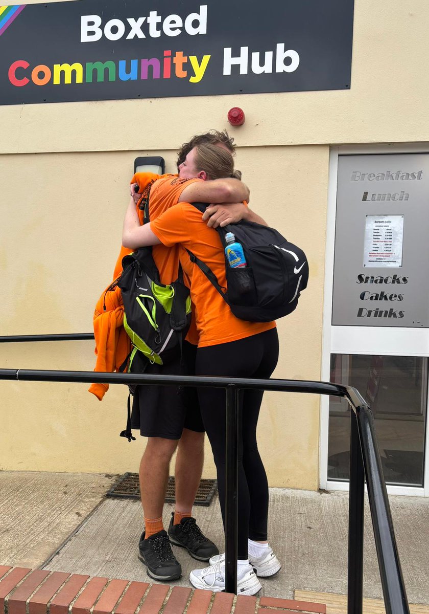Xavier Wiggins (@justwiggo) on Twitter photo If ever a day could sum up the beauty and energy of this experience, it was today - Day 70.
My beautiful daughter, Madeleine, turned up to surprise me. Corin Haines from <a href="/ColU_CF/">Colchester United Community Foundation</a> walked the whole day. Two old mates, <a href="/leewillett88/">Lee Willett</a> and Titters walked, too. As did two kind people If ever a day could sum up the beauty and energy of this experience, it was today - Day 70.
My beautiful daughter, Madeleine, turned up to surprise me. Corin Haines from <a href="/ColU_CF/">Colchester United Community Foundation</a> walked the whole day. Two old mates, <a href="/leewillett88/">Lee Willett</a> and Titters walked, too. As did two kind people