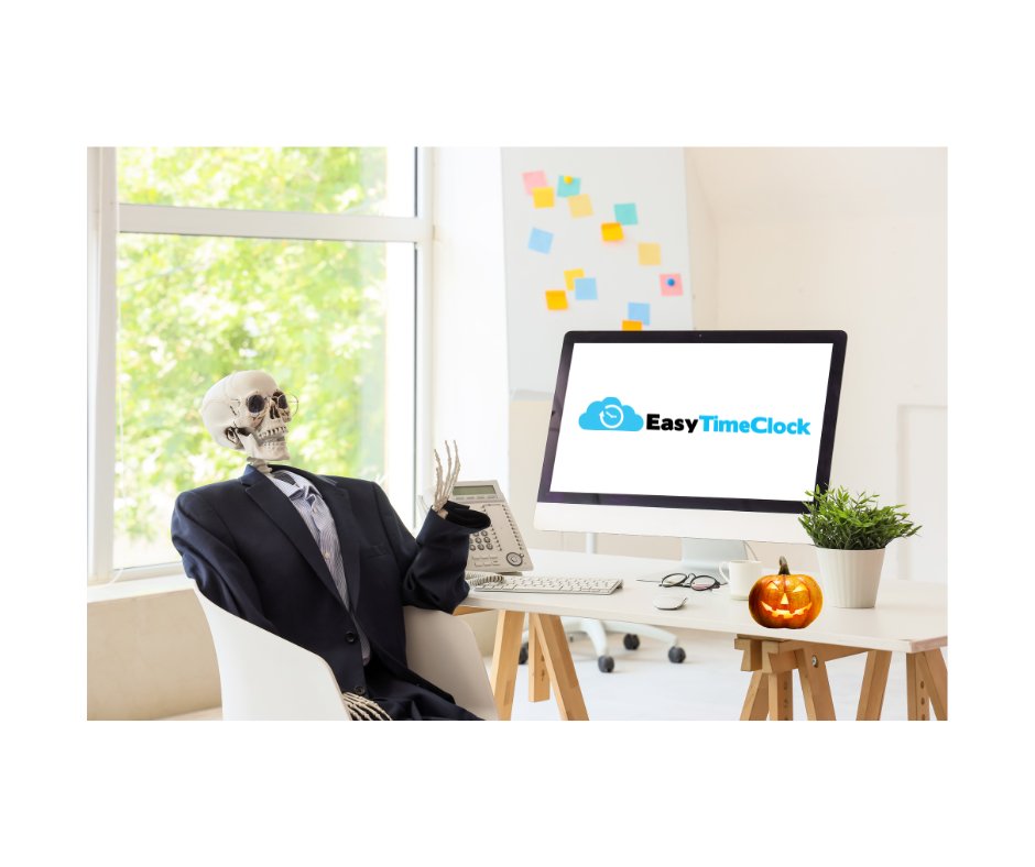 EasyTimeClock's tweet image. When payroll takes so long you turn into a skeleton… 💀
Don’t wait till the afterlife - Easy Time Clock makes it simple. 🙌
👉 EasyTimeClock.com

#HappyHalloween #EasyTimeClock #PayrollMadeEasy #TimeTracking