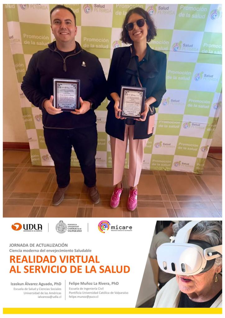 Cuando la #tecnología pisa suelo #rural, la #inclusión deja de ser parte del discurso y se convierte en una realidad palpable.
Gracias <a href="/MuniPetorca/">Municipalidad de Petorca</a> por reconocer nuestro trabajo en el diseño de tecnologías para la rehabilitación cognitiva.