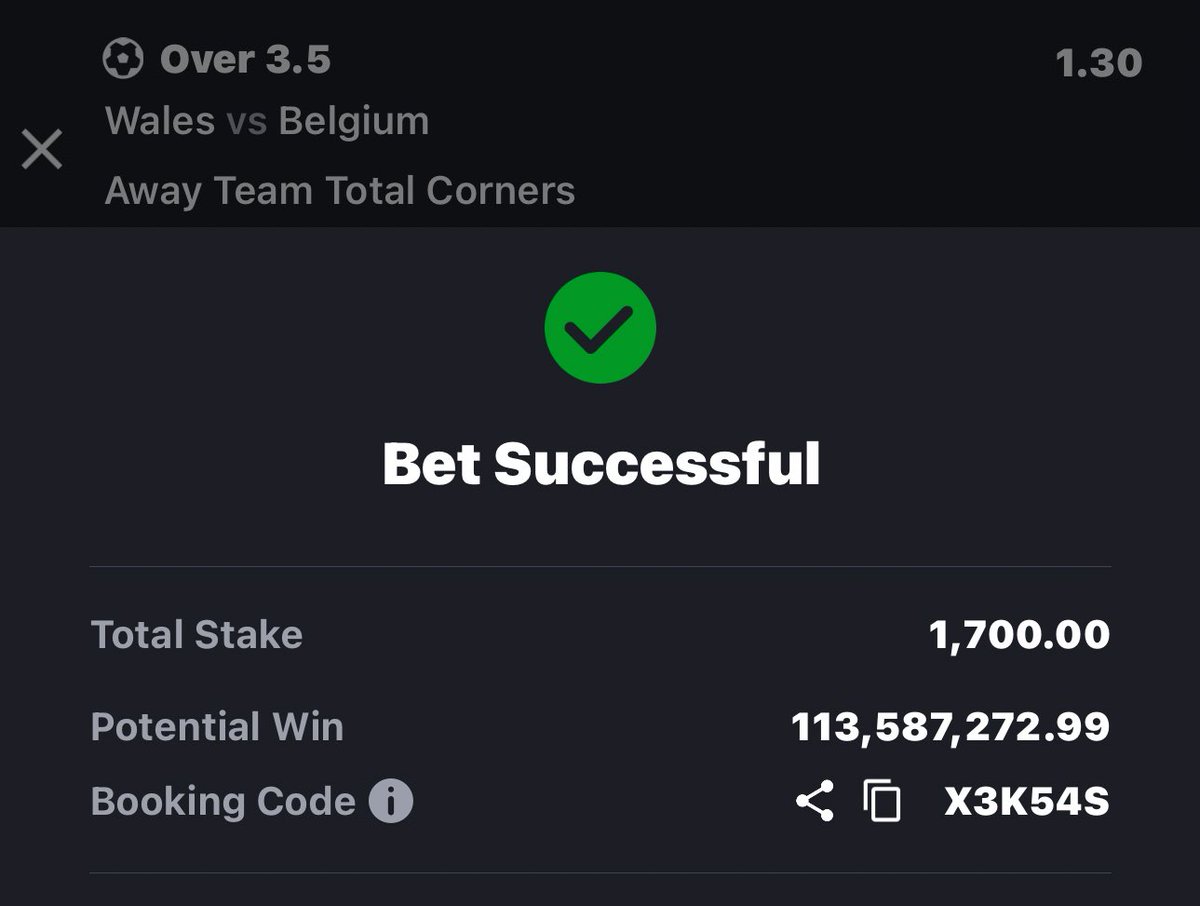 VecthorTips's tweet image. X3K54S

FT TEAMS CORNER RANGE 

Just bless us with your RETWEET &amp;amp; EDIT

Edits on telegram t.me/vecthortips