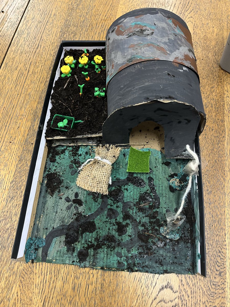 stcharlesrcpri1's tweet image. Year 5, #designtechnology#Anderson shelter