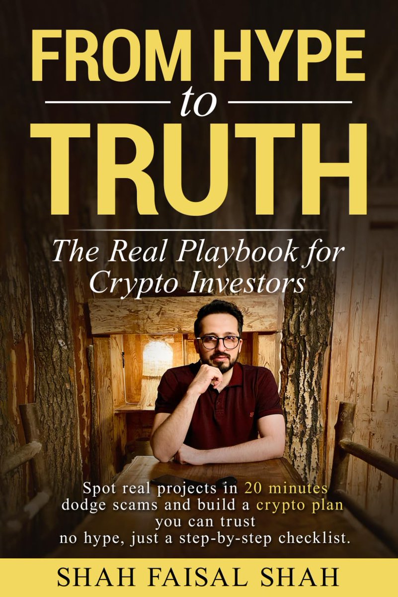 📘 Big news!
The dev behind Intellique AI just released his own book- 
“From Hype to Truth: The Real Playbook for Crypto Investors.” 🔥

A must-read for anyone who’s tired of the noise and wants real insight into how crypto truly works. 💡

👉 Get your copy here: