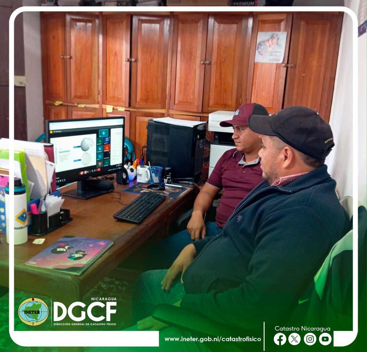 #Nicaragua ¡Continuamos Capacitando a los Catastros Municipales!

De manera virtual, continuamos dotando a los servidores públicos de las municipalidades, de herramientas que permiten mejorar los procesos catastrales y consolidar una gestión territorial moderna y organizada.