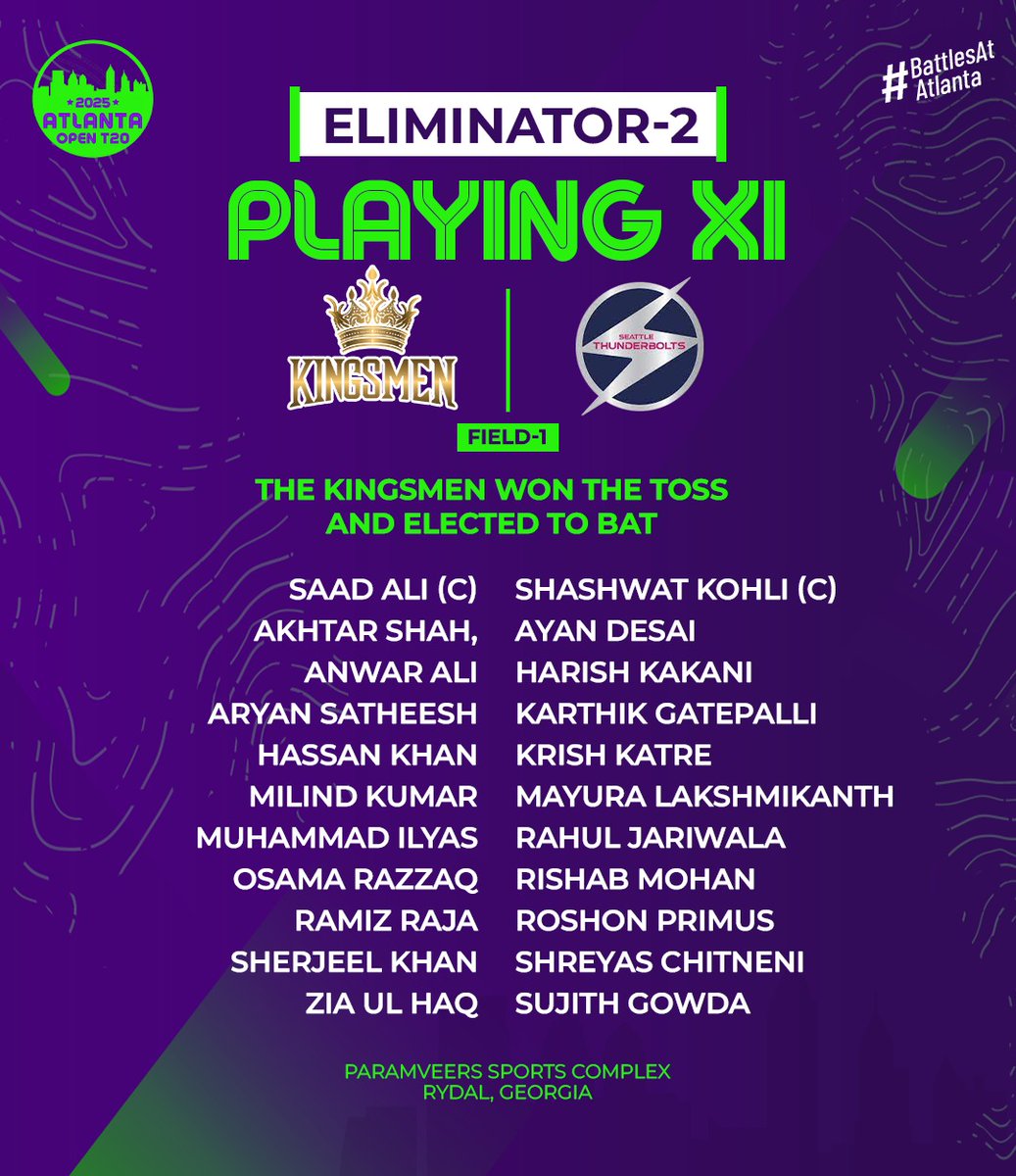 Atlanta Open T20 tweet media