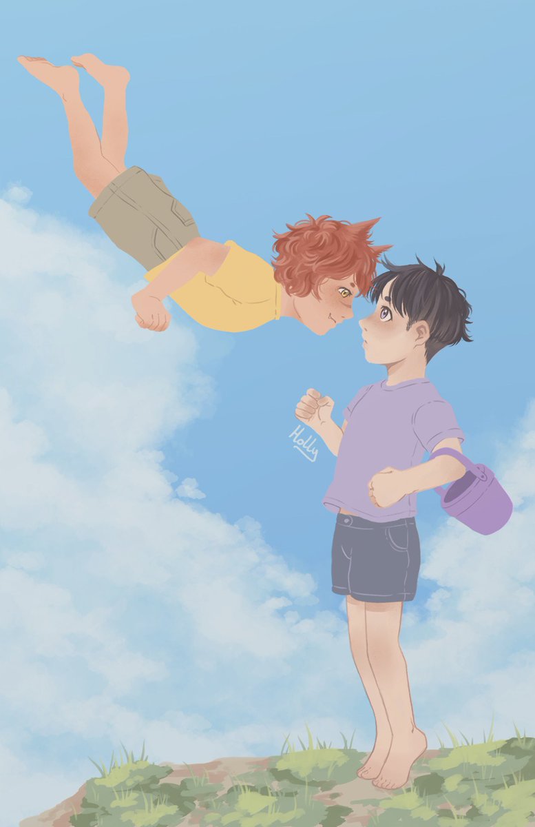 Bastante tarde- pero no quería quedarme con las ganas de completar la #settphelweek 🐻‍❄️💞

Day 7. 🍓Childhood Friends 🫐
Ponyo! AU • Settphel 💞