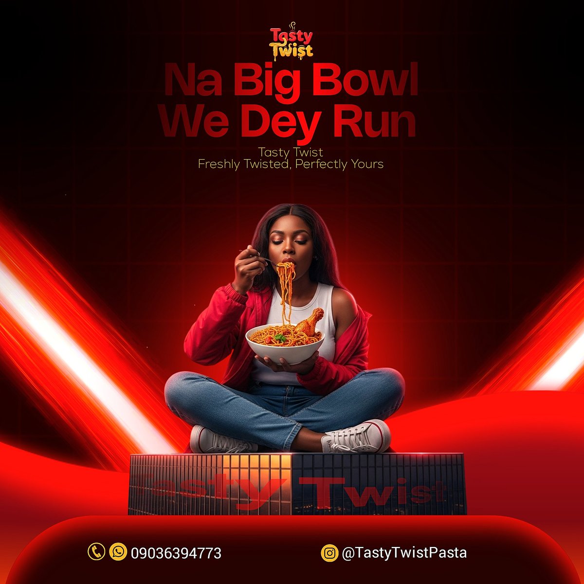 Kreativekhalid's tweet photo. Big bowl energy only 😎🍜
Freshly twisted visuals for Tasty Twist 🍗✨
Inspiration from my boss ❤️ @inspiredDZN — https://t.co/bryOQl7nyq