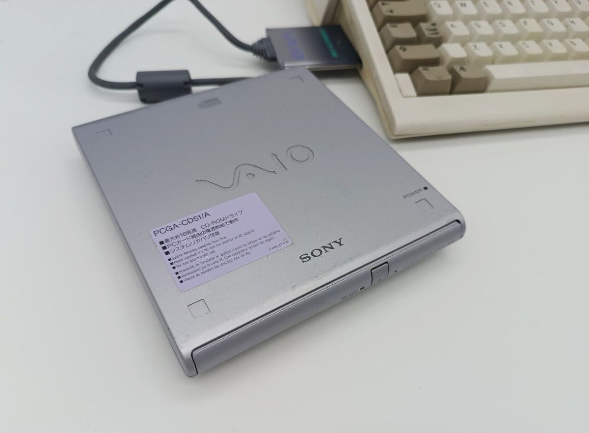 PcmciaCD v1.8 - A Amiga device driver for the Sony PCGA-CD51 PCMCIA CD-ROM - buff.ly/vtMj89g #commodore #retrocomputing
