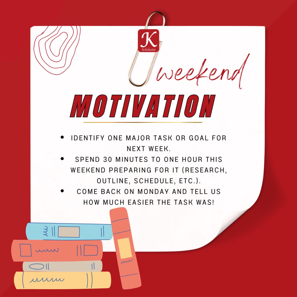 Kscholasticinc's tweet image. This weekend, let’s put the legendary Bobby Knight’s quote into action: “The will to succeed is important, but what’s more important is the will to prepare.”

  #kscholastic #houstontutors #tutoring #weekendmotivation #friday #academicsuccess