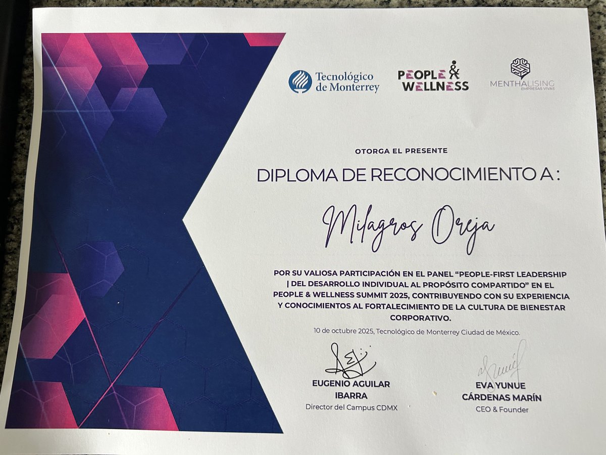 Milagros Oreja tweet media