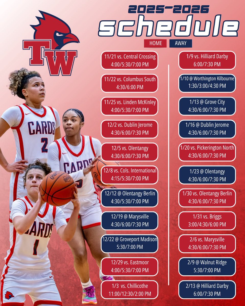 TWHS Lady Cards Basketball tweet media