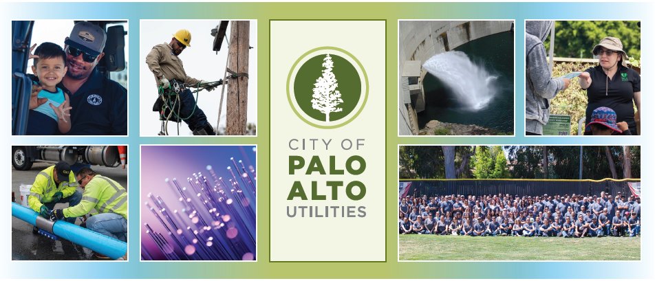 PAUtilities's tweet image. CPAU founded its electric utility in 1900, marking the 125th anniversary this year! Learn more about our history in this e-newsletter: conta.cc/46XDNtW Happy #PublicPowerWeek! We are proud to deliver safe, reliable, cost-effective, &amp;amp; sustainable services for Palo Alto.