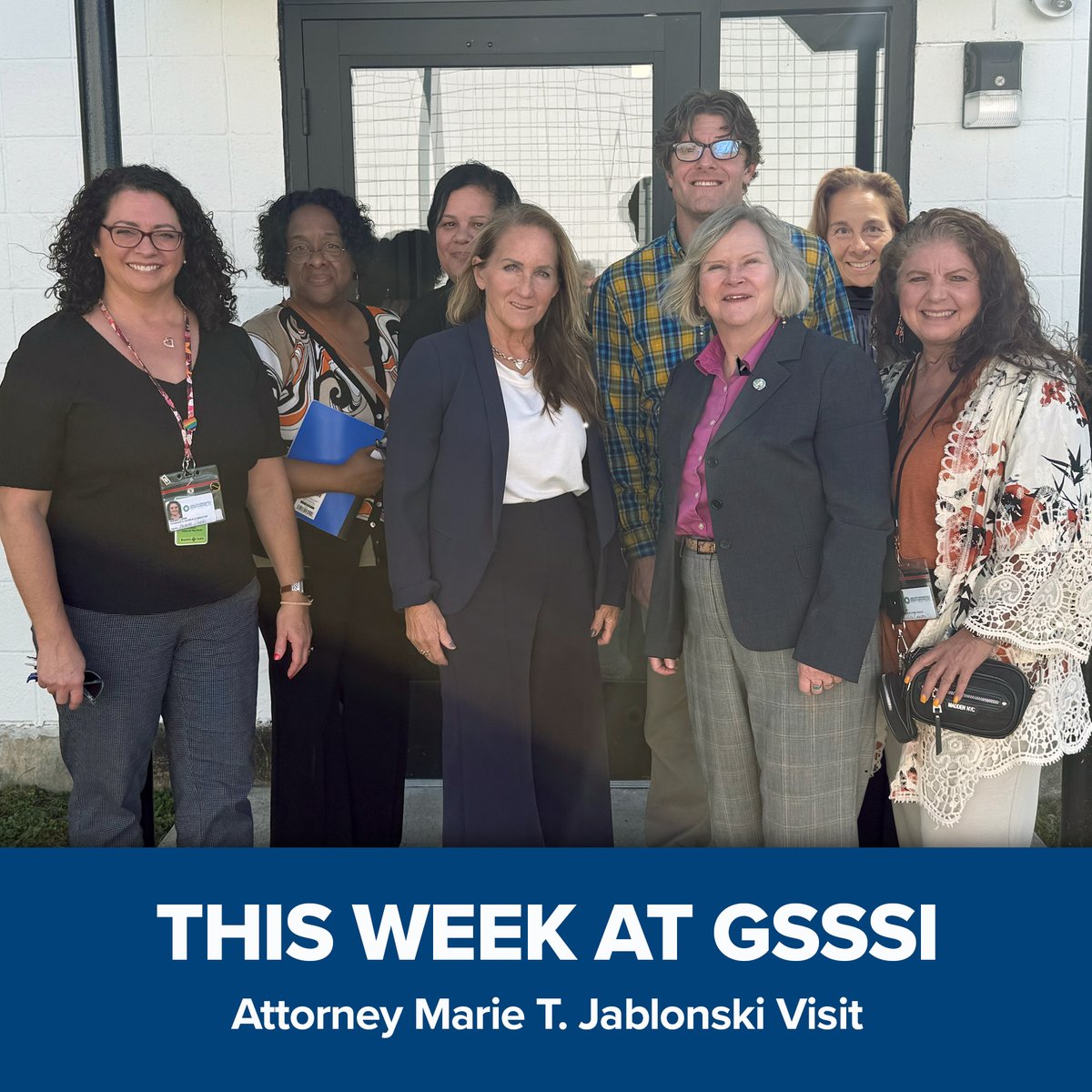 On Tuesday, Attorney Marie T. Jablonski visited GSSSI to meet with our I&amp;R Team, our Family Caregiver Support and Options Counseling Teams. Attorney Jablonski specializes in probating estates, estate documents, wills, and powers of attorney, among other areas.