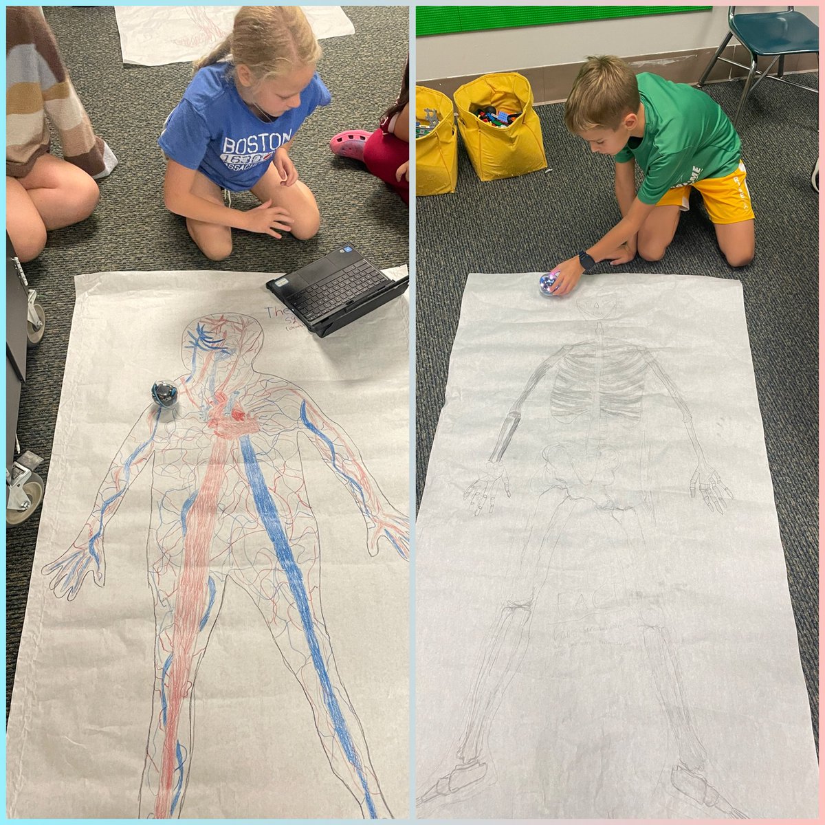 In Dream Lab, our 5th grade scientists brought the human body to life! They designed models of body systems and programmed Sphero BOLT+ robots to navigate through them, stopping at key organs to explain how each system works. Students love hands-on learning with robots!  🫁 🧠 🤖